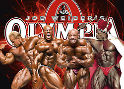 Jay Cutler, Phil Hearn, Dexter Jackson, Ronnie Coleman