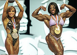 Adelina Garcia Penalo und Iris Kyle