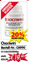 Oxxiwin 20% Insider-Vorteil