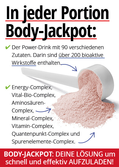  Mai-Angebot 1:  Body Jackpot 300 g Dose 31 % günstiger Bild 2