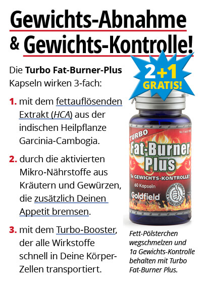  Juni-Angebot 1:  Turbo Fat-Burner Plus 2 Dosen + 1 gratis dazu Bild 3