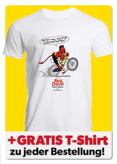   August-Angebot 1:  2 Dosen Fat Burner Plus plus Gratis Shirt  Bild 2