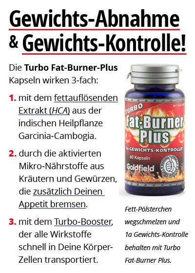   August-Angebot 1:  2 Dosen Fat Burner Plus plus Gratis Shirt  Bild 3