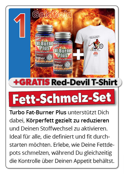   August-Angebot 1:  2 Dosen Fat Burner Plus plus Gratis Shirt  Bild 4