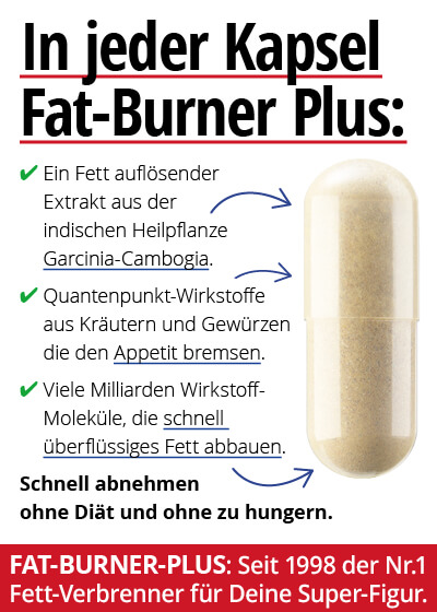   August-Angebot 1:  2 Dosen Fat Burner Plus plus Gratis Shirt  Bild 5
