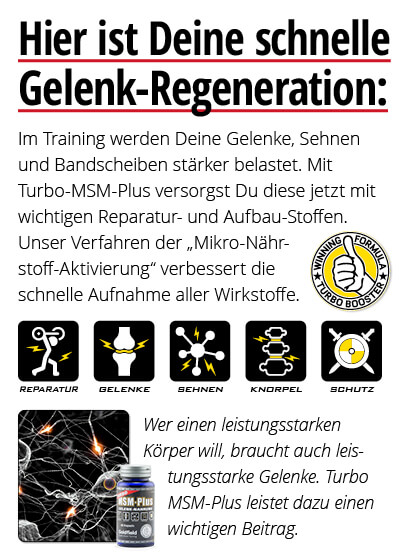  Juli-Angebot 2:  Turbo MSM-Plus 2 Dosen + 1 gratis dazu Bild 3