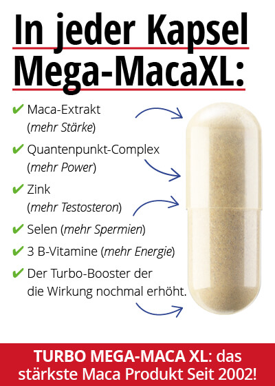  August Angebot 2:  Turbo Mega-Maca XL 2 Dosen + 1 gratis dazu Bild 2