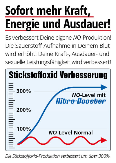  Mai Angebot 2:  Turbo Nitro-Booster 2+1 Dose gratis + 1 Dose Turbo Enzym Plus gratis dazu Bild 3
