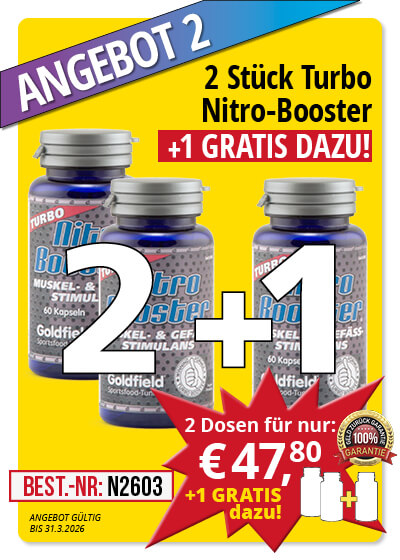  M�rz-Angebot 2:  Turbo Nitro-Booster 2 Dosen + 1 gratis dazu