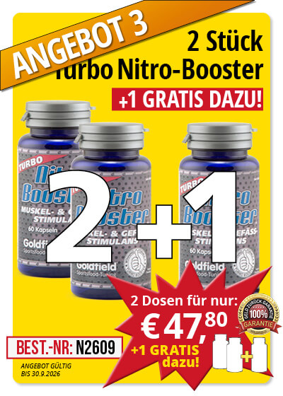   Sepember-Angebot 3:  Turbo Nitro Booster 2 Dosen + 1 gratis dazu 