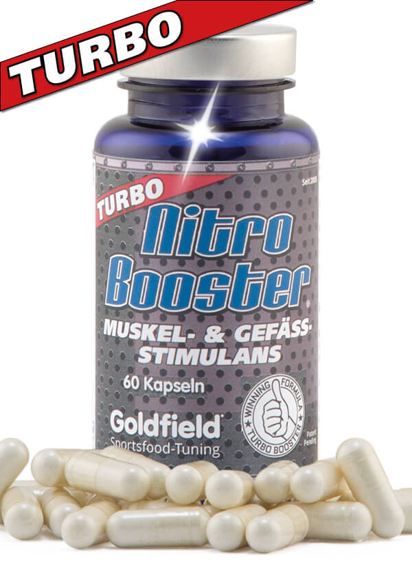 Turbo Nitro-Booster - Stickstoffoxid-Verbesserung, 60 Kapseln