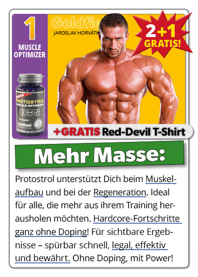   Juli-Angebot 1:  Turbo Protostrol 2 Dosen + 1 gratis dazu  plus Gratis Shirt   Bild 4