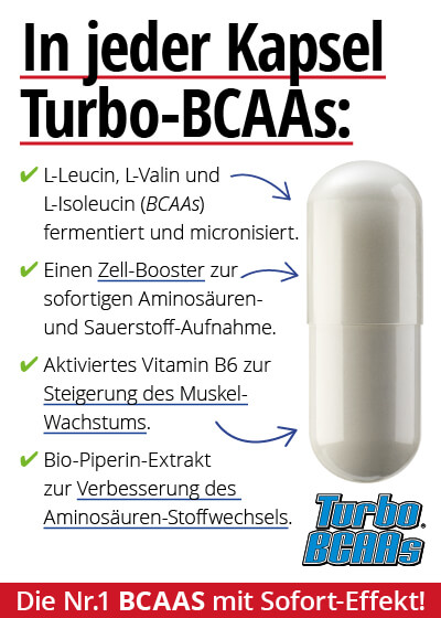   Juni-Angebot 3:  Turbo BCAAs 2 + 1 Dose gratis dazu      Bild 2