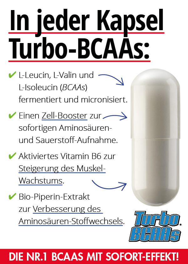 Turbo-BCAAs - 120 Kapseln Bild 2