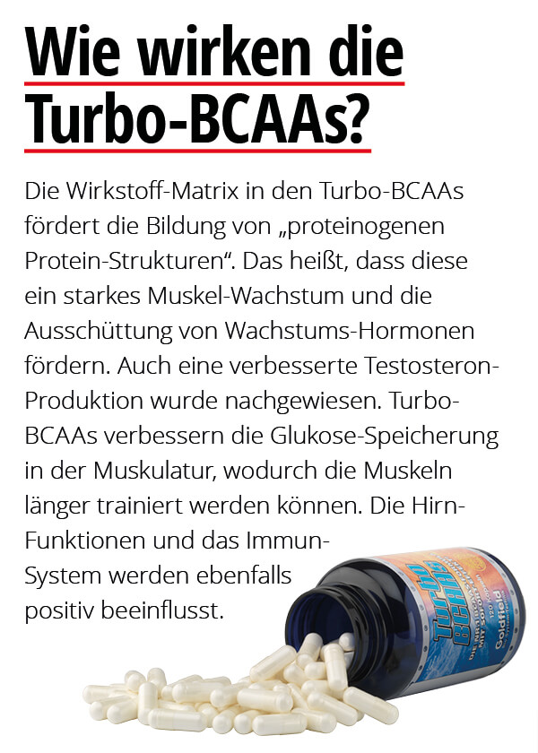 Turbo-BCAAs - 120 Kapseln Bild 4